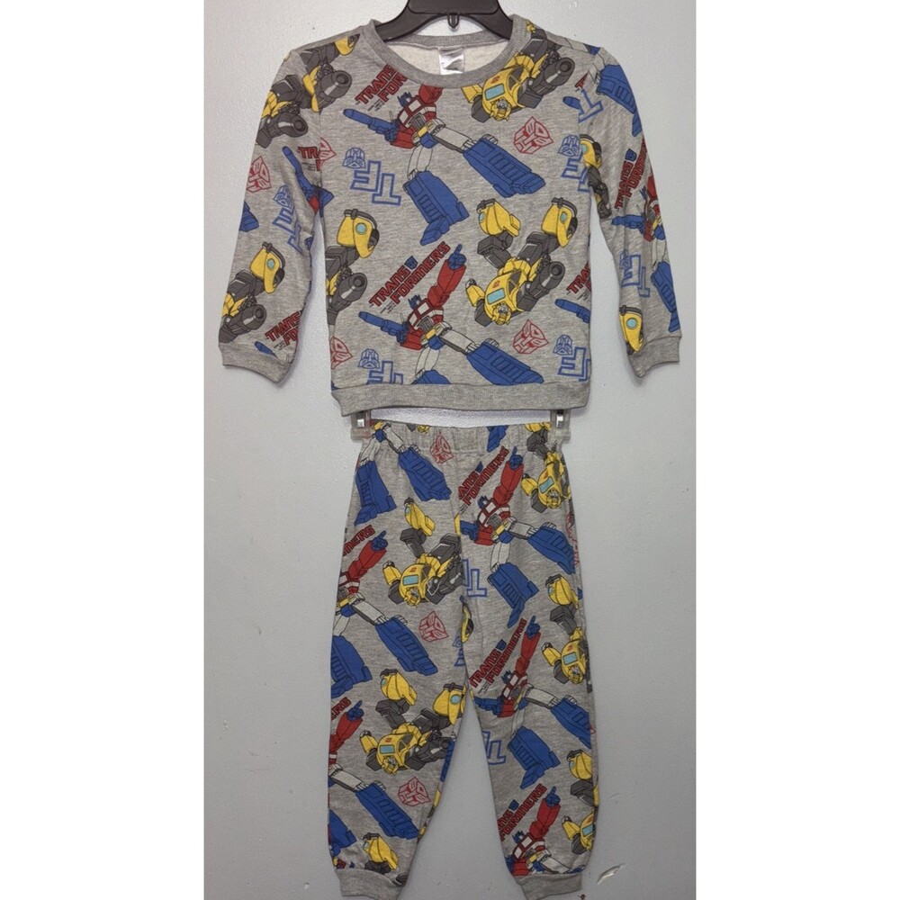 Transformer 2 PCs Boys Sweat Suit Size 7